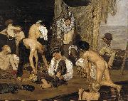 Max Liebermann, At the swimming bath